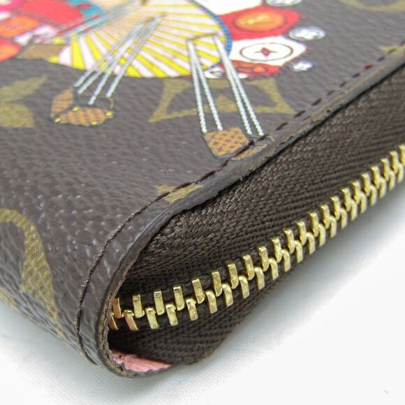 Louis Vuitton Zippy Coin Purse Brown Canvas Wallet  (Pre-Owned) - Picture 3 of 13